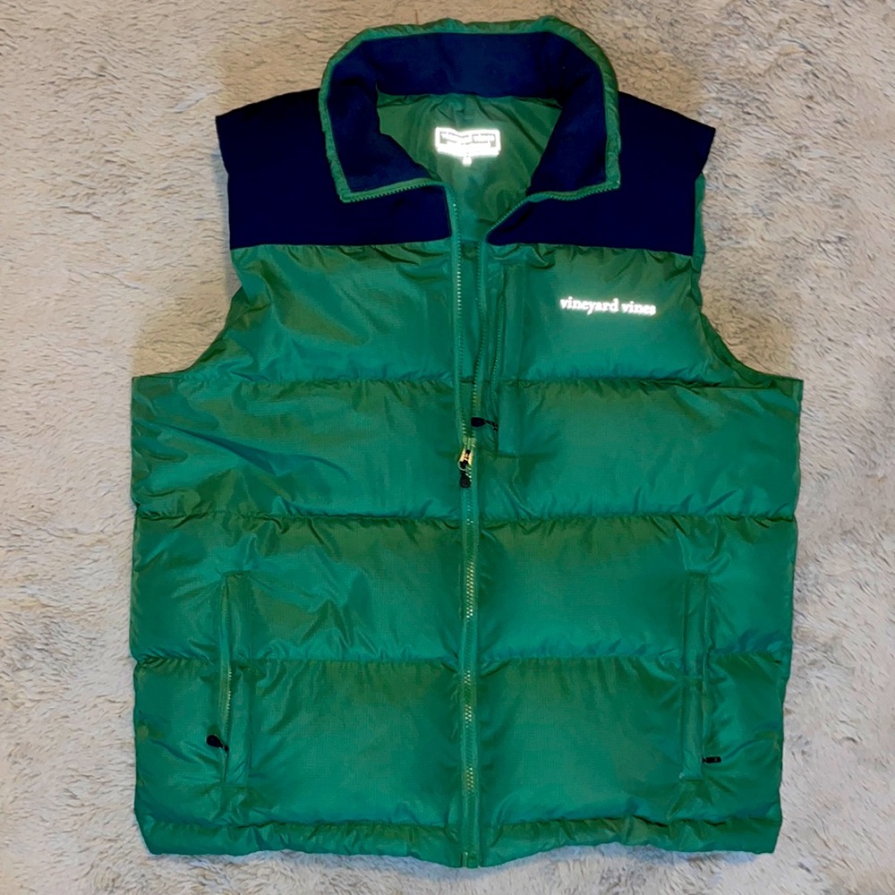 Vineyard Vines M down puffer vest - Picture 1 of 6